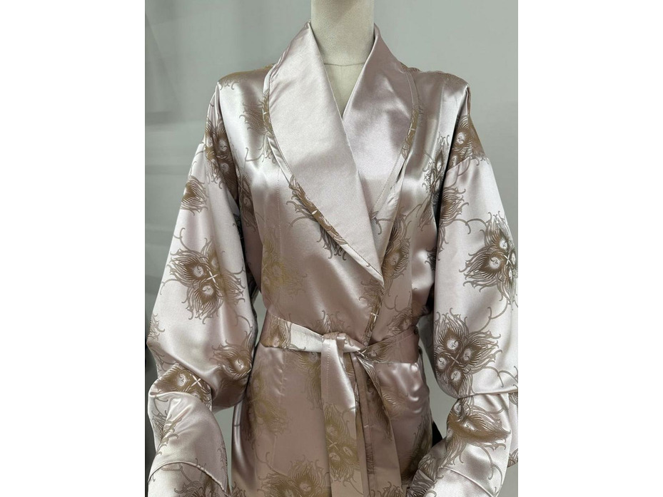 Халат унисекс Павлин шелковый / Silk Made in Germany Халат унисекс Павлин шелковый / Silk Made in Germany