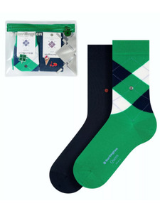 Носки женские 2 пары в наборе 20893 (0010) Travel Pounch / Burlington