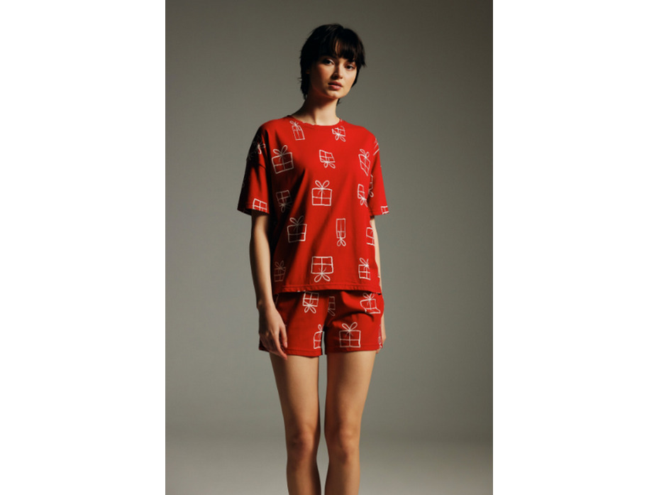 Пижама женская, футболка и шорты 62160 Gift / Hays