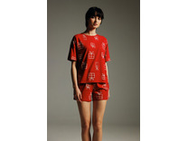 Пижама женская, футболка и шорты 62160 Gift / Hays