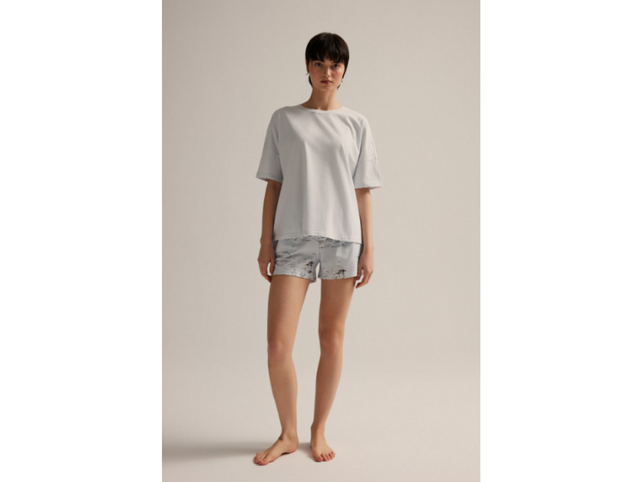 Пижама женская, футболка и шорты 62517 Japanese Houses / Hays