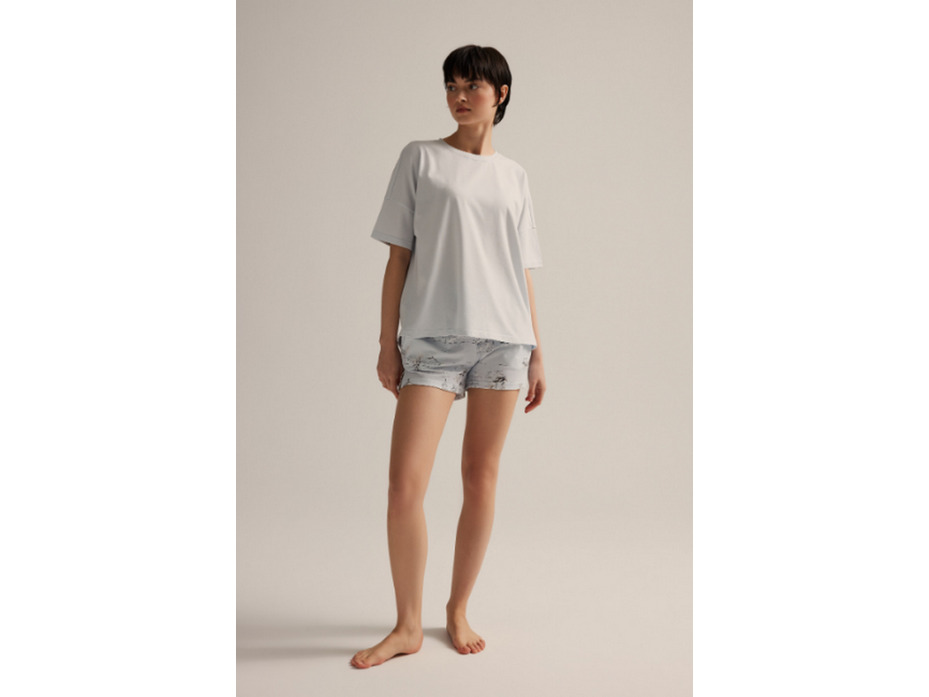 Пижама женская, футболка и шорты 62517 Japanese Houses / Hays