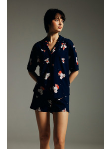 Пижама женская, рубашка и шорты 62308 Happy Mouse / Hays