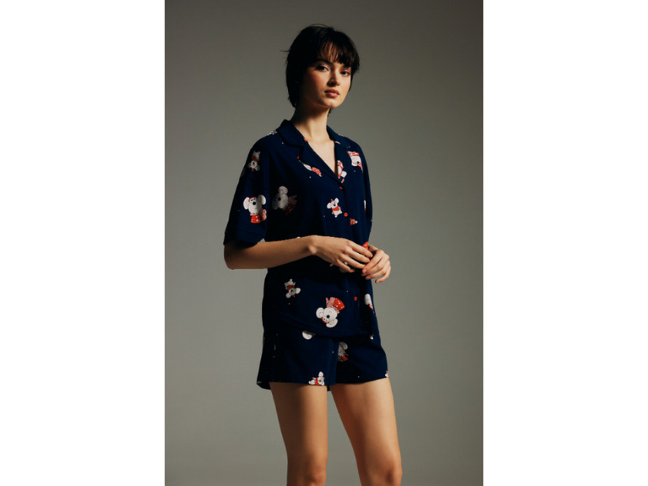 Пижама женская, рубашка и шорты 62308 Happy Mouse / Hays