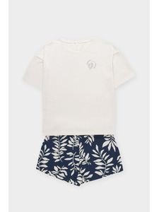 Пижама женская, футболка и шорты E 20195 H169 (0002) / Very Neat