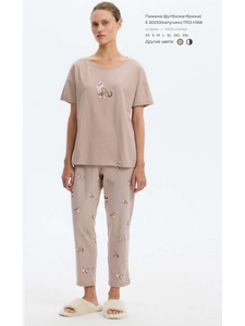 Пижама женская, футболка и брюки E 20230 H168 (1703) / Very Neat