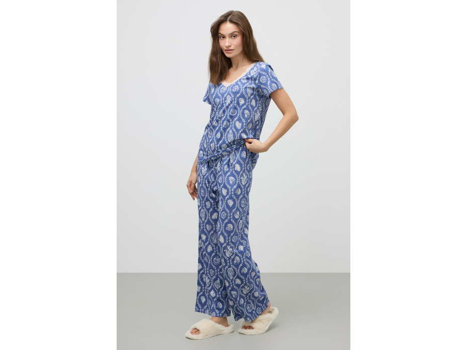 Пижама женская, футболка и брюки E 20086 H173 (3917) / Very Neat