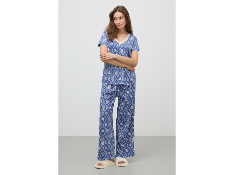 Пижама женская, футболка и брюки E 20086 H173 (3917) / Very Neat