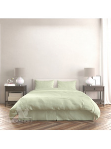 Постельное белье Холодный авокадо фланель 1.5 сп / Реверанс