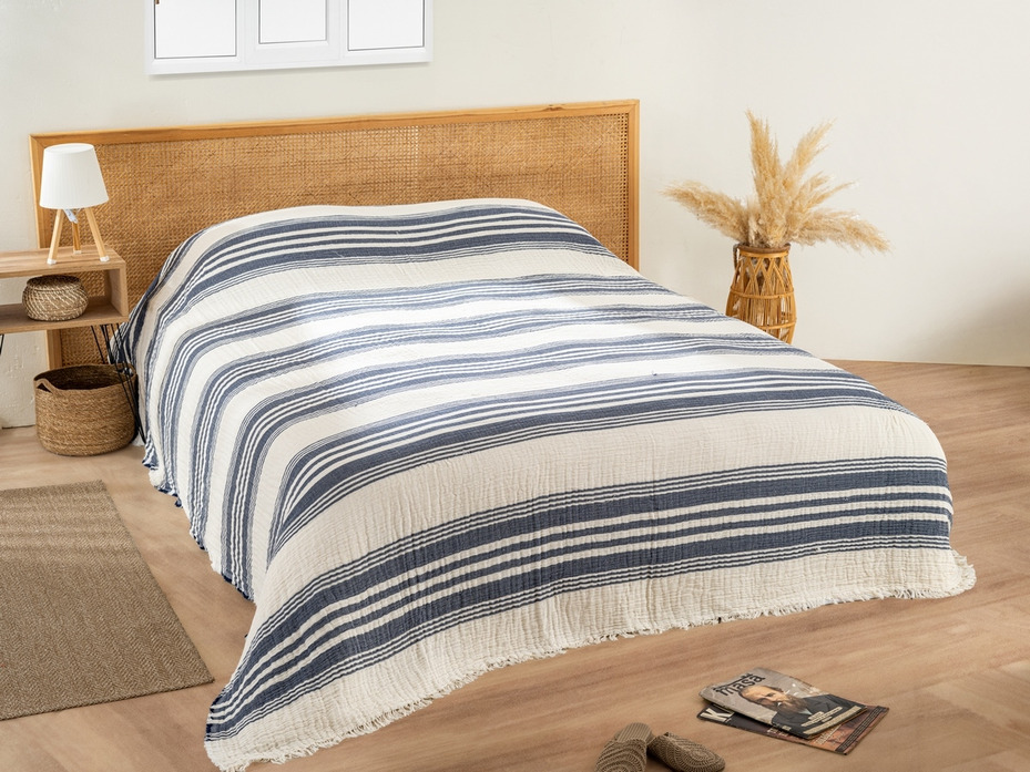 Покрывало PL033 Truva муслин 220*240 / Karven Покрывало PL033 Truva муслин 220*240 / Karven