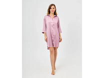 Халат-рубашка женский 11241 Перла / Mybelstory Халат-рубашка женский 11241 Перла / Mybelstory