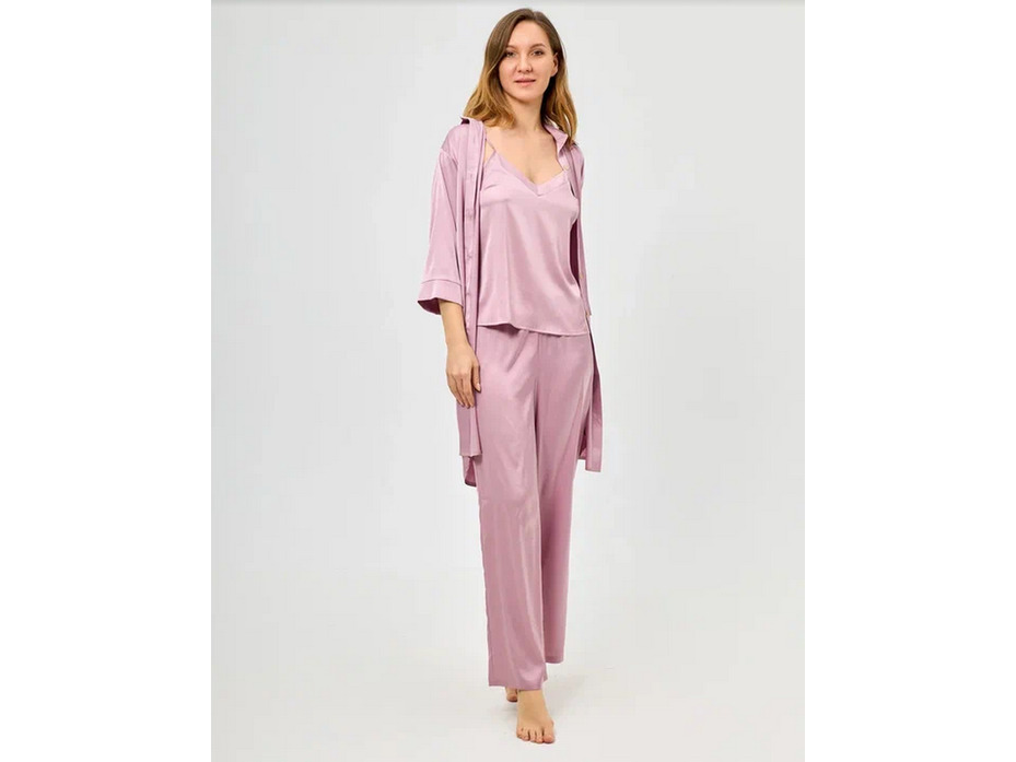 Халат-рубашка женский 11241 Перла / Mybelstory Халат-рубашка женский 11241 Перла / Mybelstory