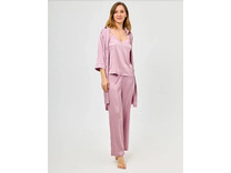 Халат-рубашка женский 11241 Перла / Mybelstory Халат-рубашка женский 11241 Перла / Mybelstory