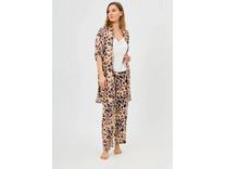 Халат-рубашка женский 31441-01 Аура Жираф / Mybelstory Халат-рубашка женский 31441-01 Аура Жираф / Mybelstory