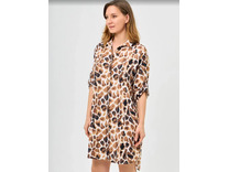 Халат-рубашка женский 31441-01 Аура Жираф / Mybelstory Халат-рубашка женский 31441-01 Аура Жираф / Mybelstory