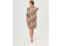 Халат-рубашка женский 31441-01 Аура Жираф / Mybelstory Халат-рубашка женский 31441-01 Аура Жираф / Mybelstory