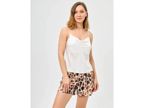Пижама женская, майка и шорты 31421-01 Аура Жираф / Mybelstory