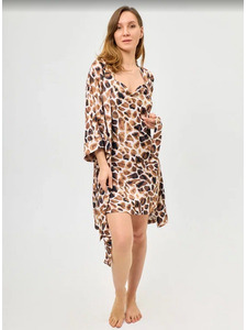 Халат женский 31433-01 Аура Жираф / Mybelstory