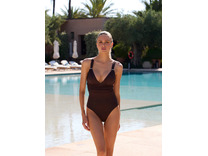 Купальник слитный женский Panarea (brown) / Melissa Odabash