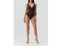 Купальник слитный женский Panarea (brown) / Melissa Odabash