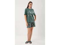 Пижама женская, футболка и брюки LP15-1208 / Clever