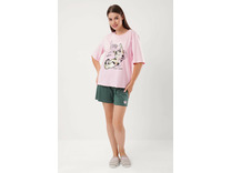 Пижама женская, футболкаи шорты LP15-1208/1 / Clever Пижама женская, футболкаи шорты LP15-1208/1 / Clever