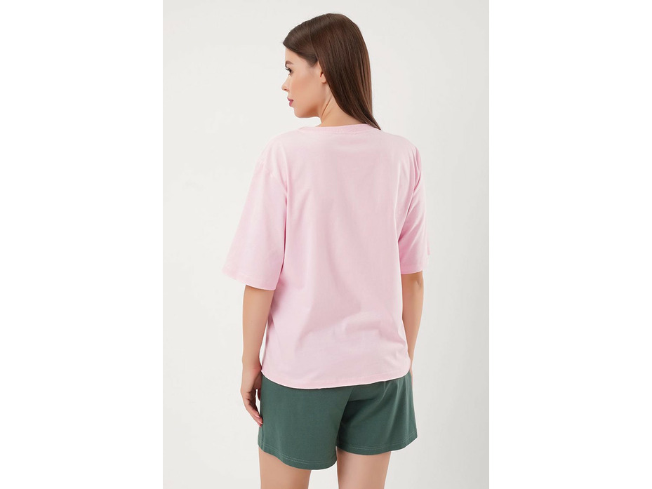 Пижама женская, футболкаи шорты LP15-1208/1 / Clever Пижама женская, футболкаи шорты LP15-1208/1 / Clever