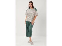 Пижама женская, футболка и капри LP15-1208/2 / Clever