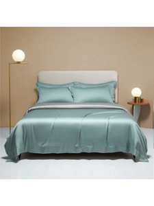 Простыня Эвкалипт сатин премиум 240*260 / Спать Пора
