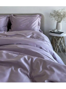 Пододеяльник Сирень сатин премиум 200*220 / Спать Пора