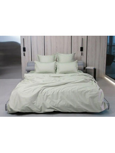 Наволочка Мятный крем сатин премиум 70*70 / Спать Пора