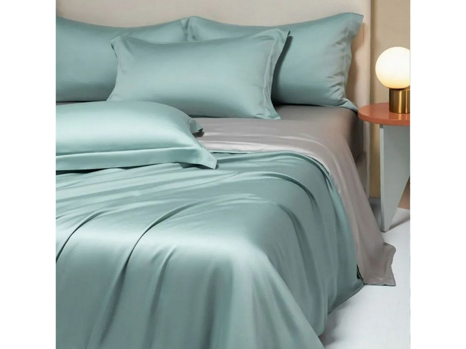 Наволочка Эвкалипт сатин премиум 70*70 / Спать Пора Наволочка Эвкалипт сатин премиум 70*70 / Спать Пора