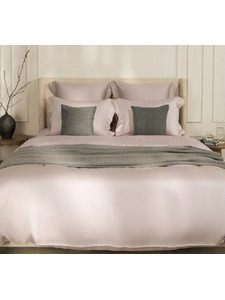 Простыня Пудра сатин премиум 240*260 / Спать Пора