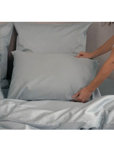 Наволочка Шалфей сатин премиум 70*70 / Спать Пора