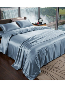 Наволочка Небесный сатин премиум 70*70 / Спать Пора