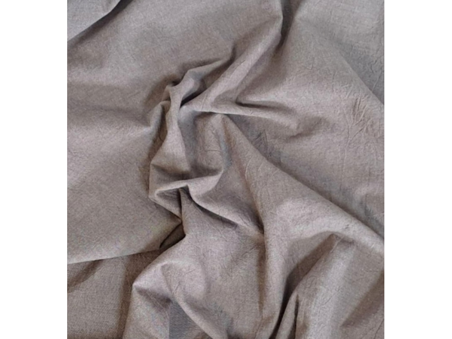 Простыня 143YD-26 Кофейный уваренный хлопок 240*260 / Tia Простыня 143YD-26 Кофейный уваренный хлопок 240*260 / Tia