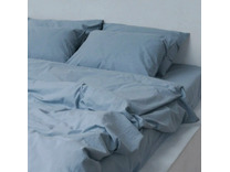 Пододеяльник 143YD-1 Серо-голубой уваренный хлопок 145*215 / Tia Пододеяльник 143YD-1 Серо-голубой уваренный хлопок 145*215 / Tia