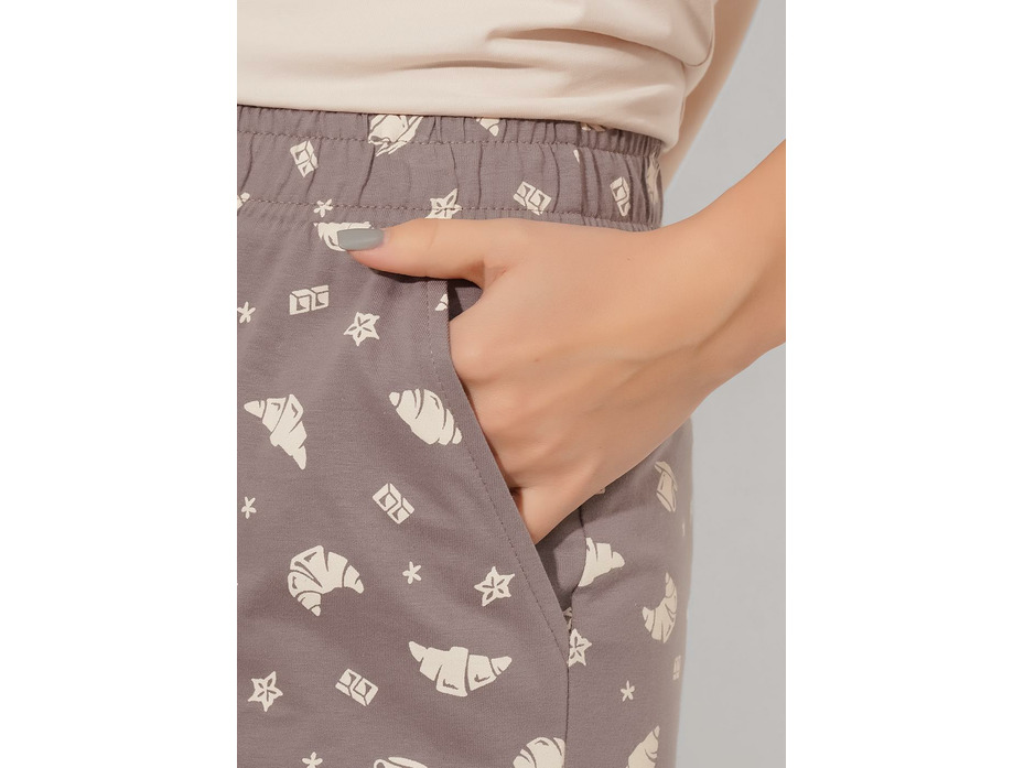 Пижама женская, футболка и капри LP26-1211/2 / Clever Пижама женская, футболка и капри LP26-1211/2 / Clever