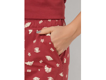 Пижама женская, футболка и капри LP26-1211/3 / Clever Пижама женская, футболка и капри LP26-1211/3 / Clever