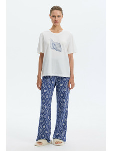 Пижама женская, футболка и брюки E 20241 H173 / Very Neat