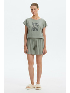 Пижама женская, футболка и шорты E 20214 (6206) / Very Neat