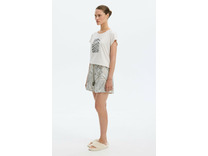 Пижама женская, футболка и шорты E 20213 H166 (0002) / Very Neat