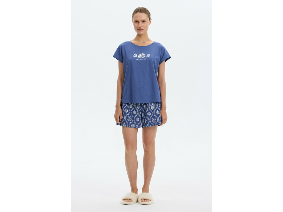 Пижама женская, футболка и шорты E 20213 H173 (3917) / Very Neat