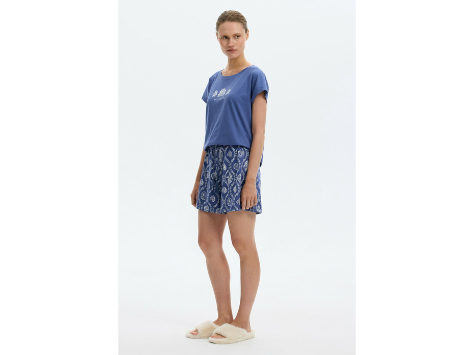 Пижама женская, футболка и шорты E 20213 H173 (3917) / Very Neat