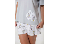 Пижама женская, футболка и шорты 23-201/1 Мышка / Mara Пижама женская, футболка и шорты 23-201/1 Мышка / Mara