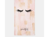 Полотенце Hello beautiful саржа 40*73 / Доляна