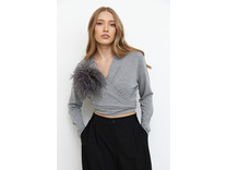 Брошь 69003 серая / Eliseeva Olesya Брошь 69003 серая / Eliseeva Olesya