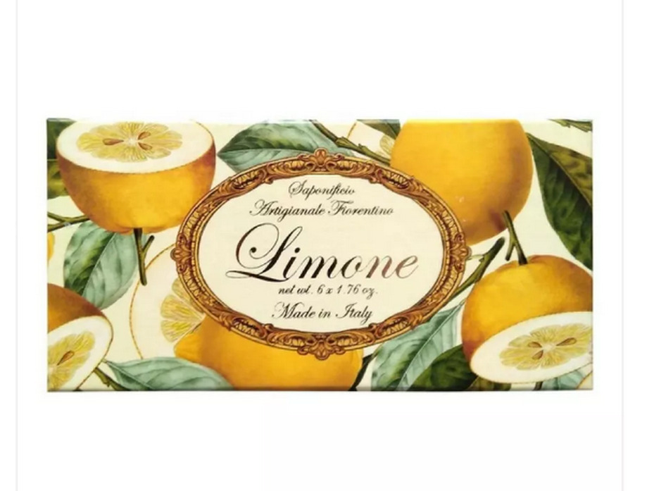 Мыло FO 31 Lemon, Лемон , 50 гр (6шт) гр / Saponicifio Artiginale Fiorentino Мыло FO 31 Lemon, Лемон , 50 гр (6шт) гр / Saponicifio Artiginale Fiorentino