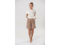 Пижама женская, футболка и шорты 23-209 / Mara