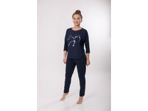 Пижама женская, лонгслив и брюки 24-232 / Mara